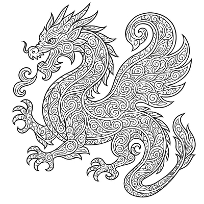 Dragon Coloring Pages for Kids 2026 – Beautiful Coloring Sheets