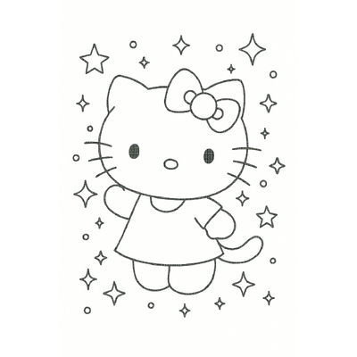 Hello Kitty Coloring Pages for Kids 2026 – Free PDF Sheets