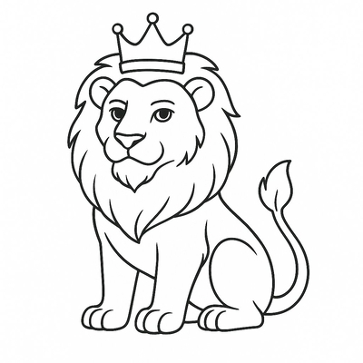 Lion Coloring Pages for Kids 2026 – Lively PDF Download