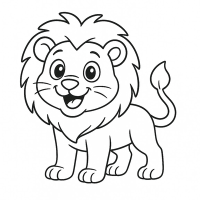 Lion Coloring Pages for Kids 2026 – Lively PDF Download