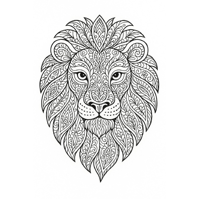 Lion Coloring Pages for Kids 2026 – Lively PDF Download