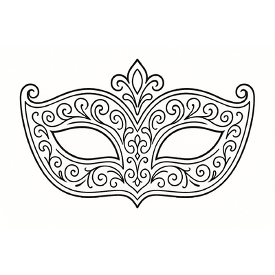 Mask Coloring Pages for Kids 2026 – Fun PDF Download
