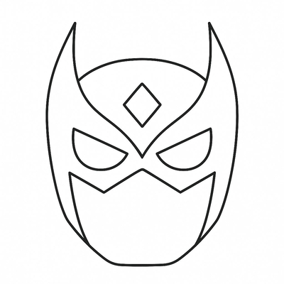 Mask Coloring Pages for Kids 2026 – Fun PDF Download