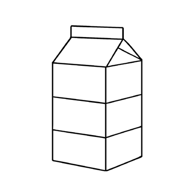 Milk Carton Coloring Pages for Kids 2026 - Cute Coloring Pictures