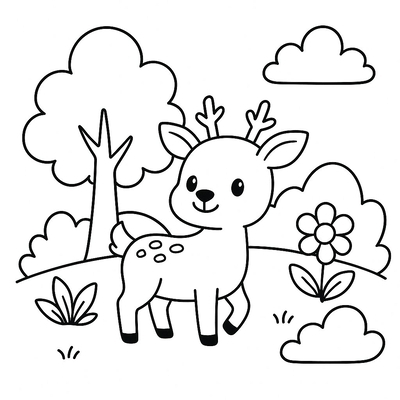 Nature Coloring Pages for Kids 2026