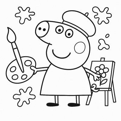 Peppa Pig Coloring Pages for Kids 2026 – Free PDF Sheets