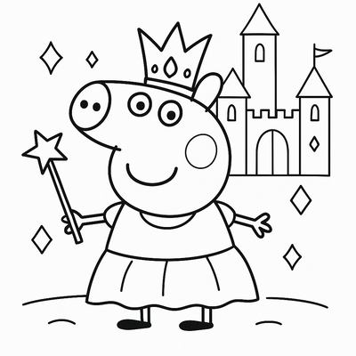Peppa Pig Coloring Pages for Kids 2026 – Free PDF Sheets