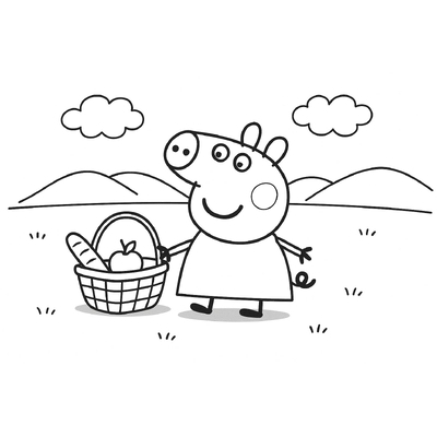 Peppa Pig Coloring Pages for Kids 2026 – Free PDF Sheets