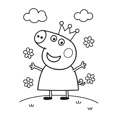 Peppa Pig Coloring Pages for Kids 2026 – Free PDF Sheets