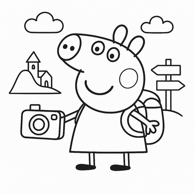 Peppa Pig Coloring Pages for Kids 2026 – Free PDF Sheets