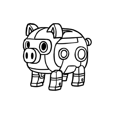 Piggy Bank Coloring Pages for Kids 2026 - Cute Coloring Pictures