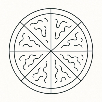 Pizza Coloring Pages for Kids 2026 – Easy PDF Download