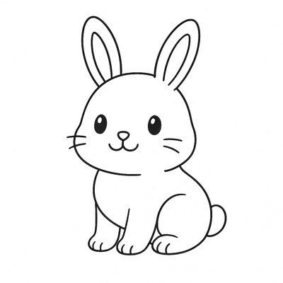 Rabbit Coloring Pages for Kids 2026 – Free PDF Download