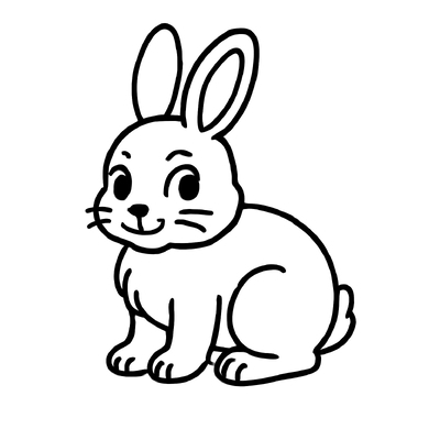 Rabbit Coloring Pages for Kids 2026 – Free PDF Download