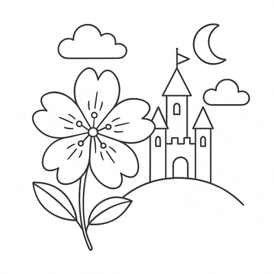 Sakura Coloring Pages for Kids 2026 – Lively PDF Download