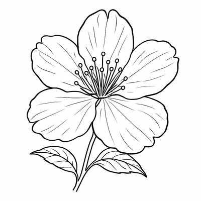 Sakura Coloring Pages for Kids 2026 – Lively PDF Download