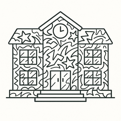 School Coloring Pages for Kids 2026 – Beautiful Coloring Sheets