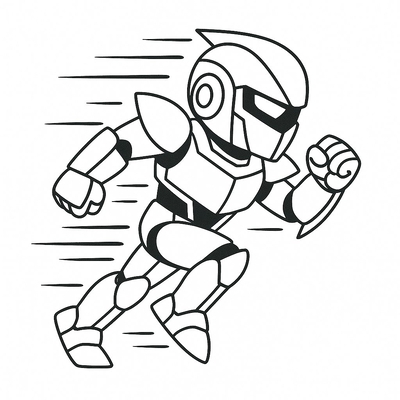 Superhero Robot Coloring Pages for Kids 2026 – Free PDF Download