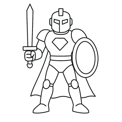 Superhero Robot Coloring Pages for Kids 2026 – Free PDF Download