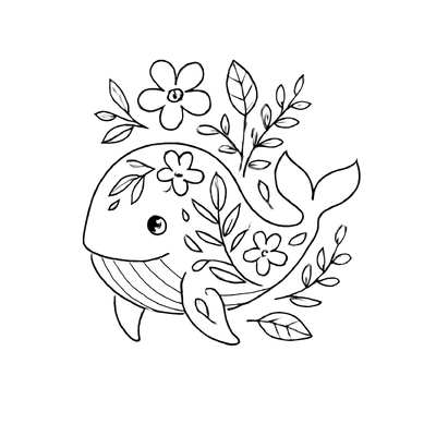 Whale Coloring Pages for Kids 2026 – Fun PDF Download