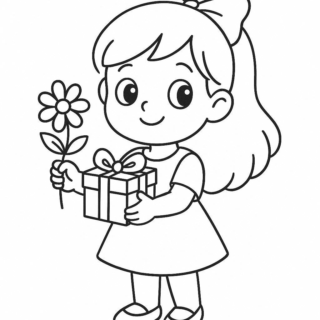 Cartoon Women's Day 3/8