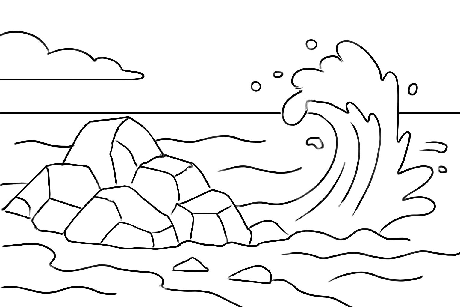 Rocky Seashore