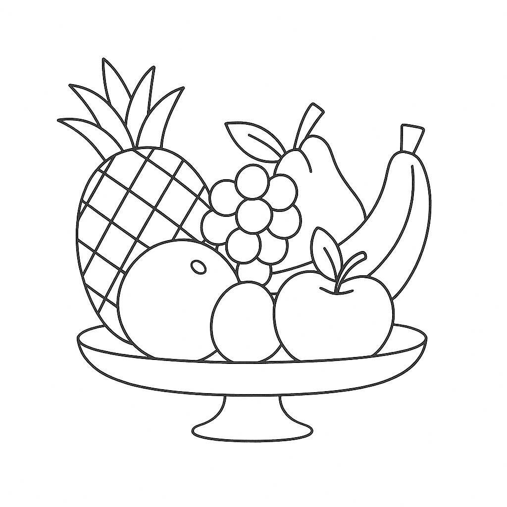 Modern Five-Fruit Tray