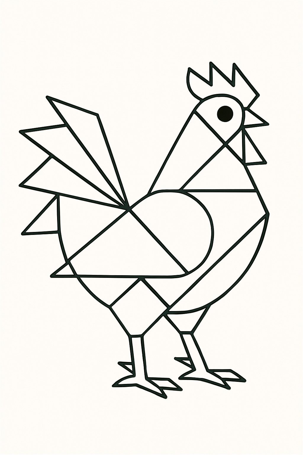 Geometric Rooster