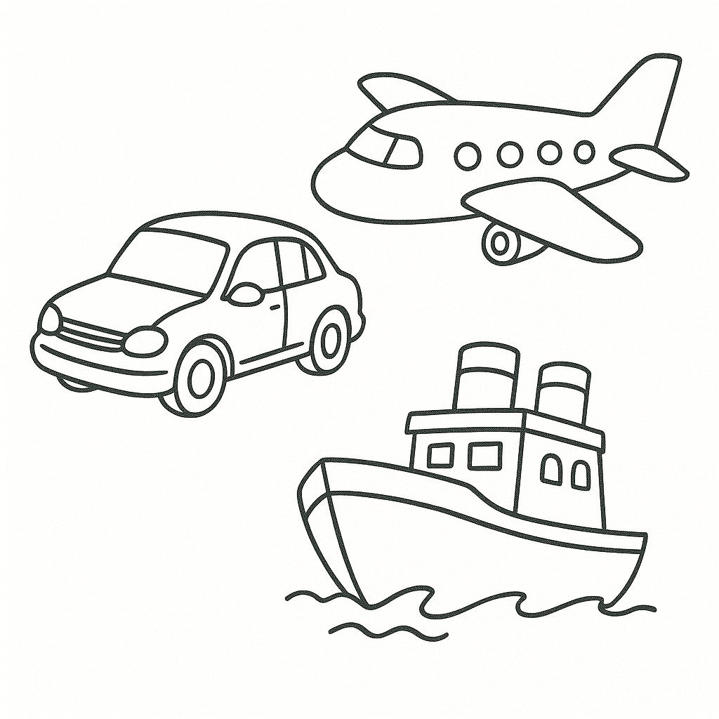 Coloring Vehicles