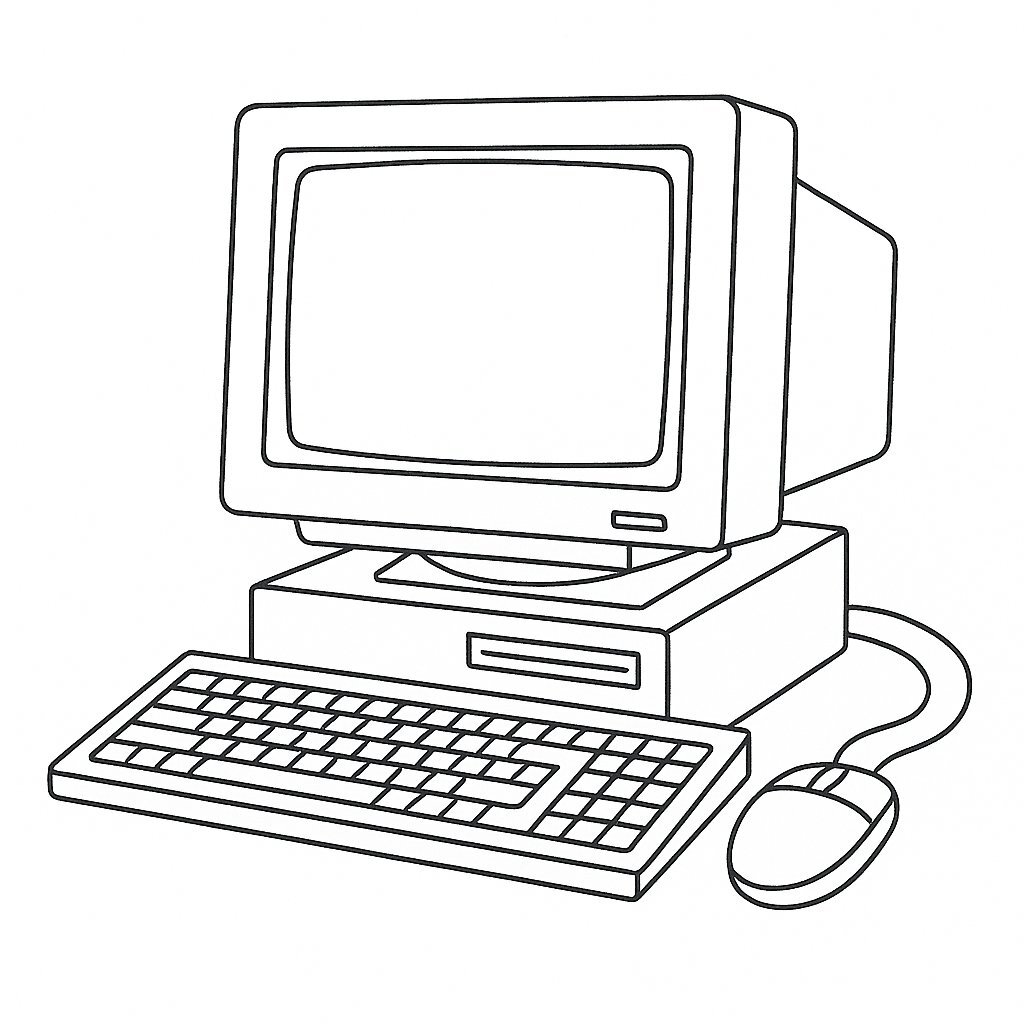 Vintage Desktop Computer