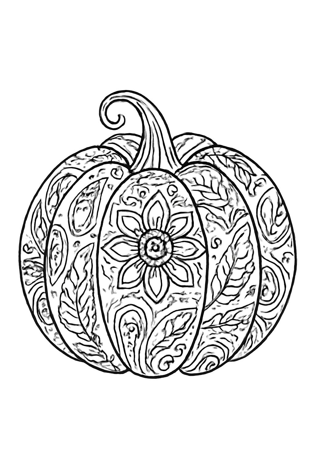 Artistic Pumpkin