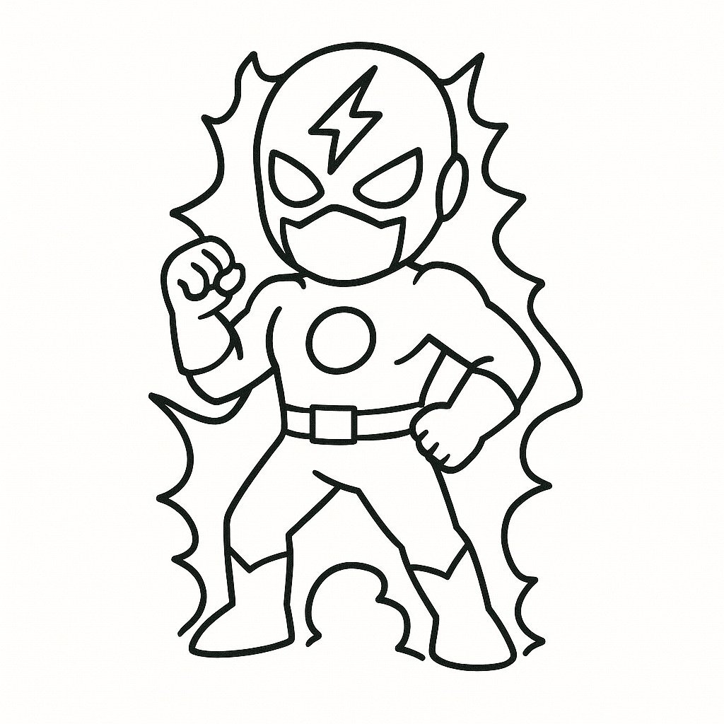 Electro Glow Silhouette