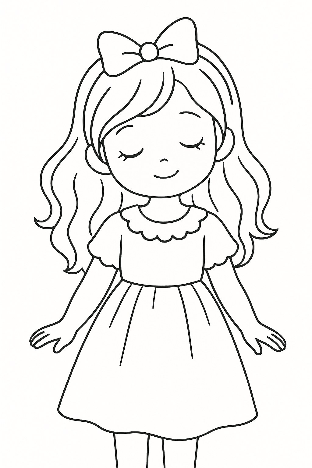 Dreamy Pastel Paper Doll