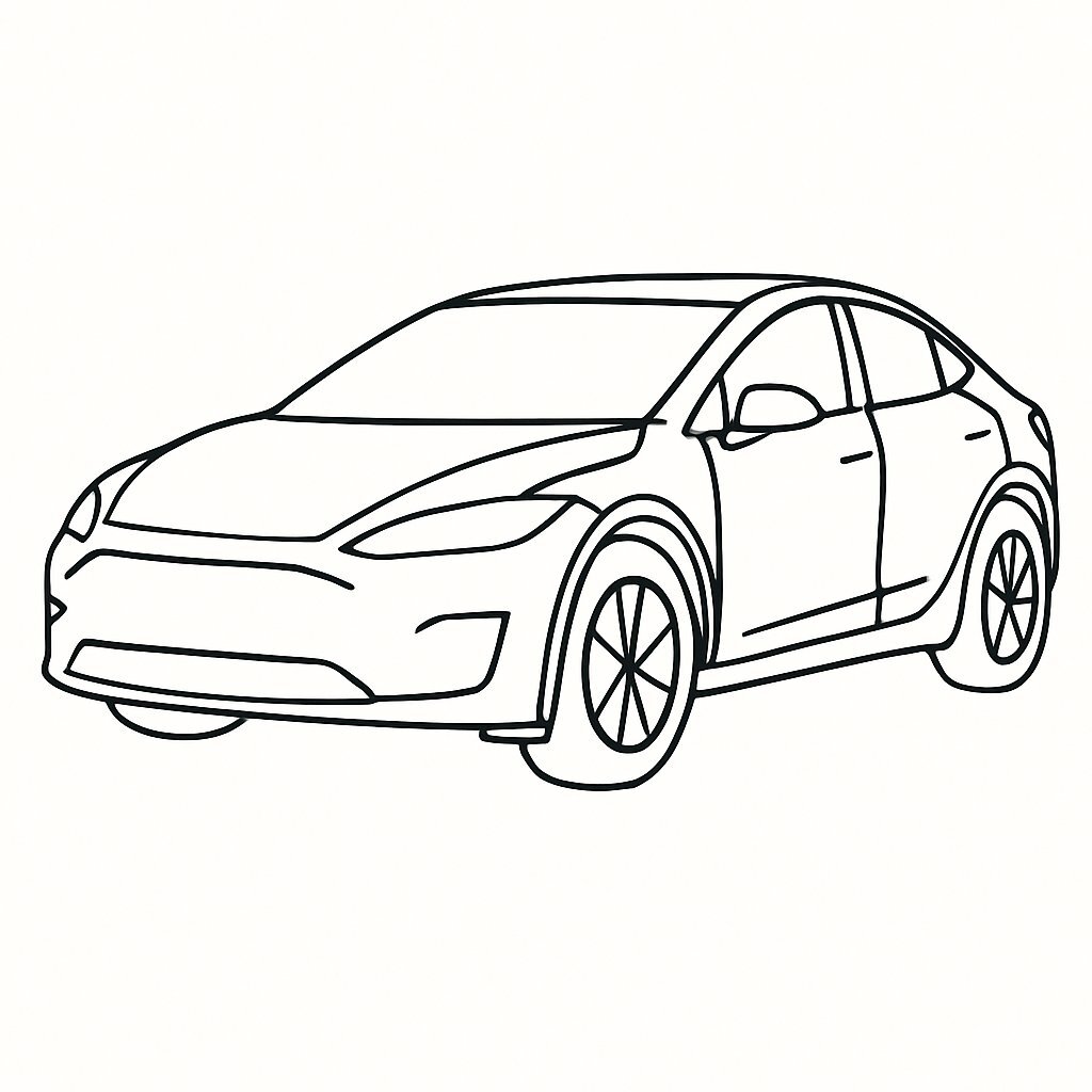 Modern Electric Car