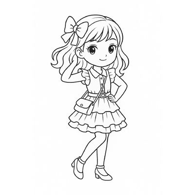 Beautiful and Printable Coloring Pages for 8-Year-Old Girls PDF 2026