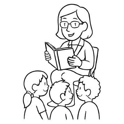 Beautiful Teacher-Themed Coloring Pages for Kids PDF 2026