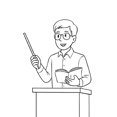 Beautiful Teacher-Themed Coloring Pages for Kids PDF 2026