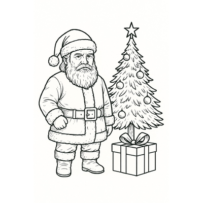 Christmas Coloring Pages for Kids 2026 | Free PDF Download