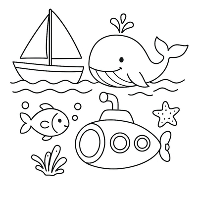 Coloring Pages for 6-Year-Old Kids 2026 | Free PDF Download