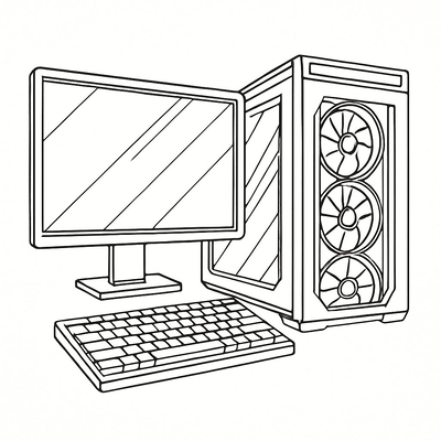 Creative Computer Coloring Pages for Kids 2026 – Download PDF