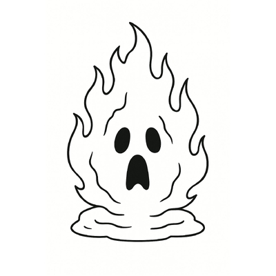 Creative Flame Coloring Pages for Kids 2026 – PDF Download