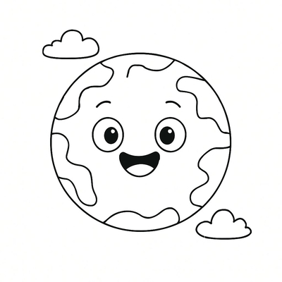 Creative Planet Coloring Pages for Kids 2026 – PDF Download