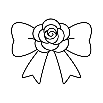 Cutest Bow Coloring Pages for Kids 2026