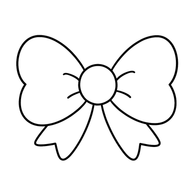 Cutest Bow Coloring Pages for Kids 2026