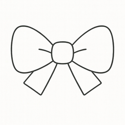 Cutest Bow Coloring Pages for Kids 2026