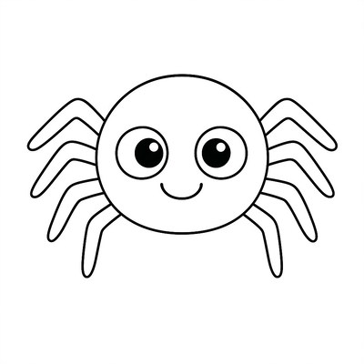 Cutest Spider Coloring Pages for Kids 2026 – PDF Download