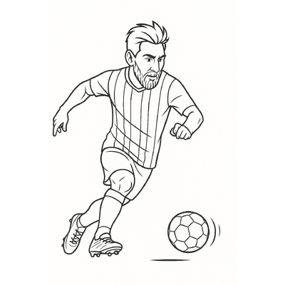 Fun and Creative Messi Coloring Pages for Kids 2026