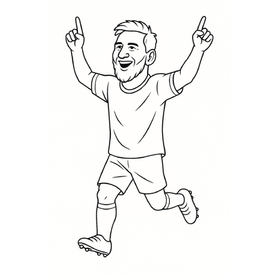 Fun and Creative Messi Coloring Pages for Kids 2026