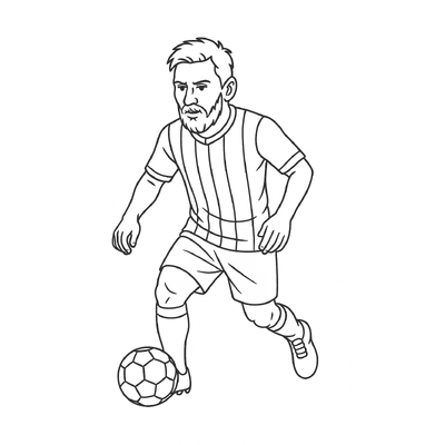 Fun and Creative Messi Coloring Pages for Kids 2026