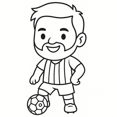 Fun and Creative Messi Coloring Pages for Kids 2026